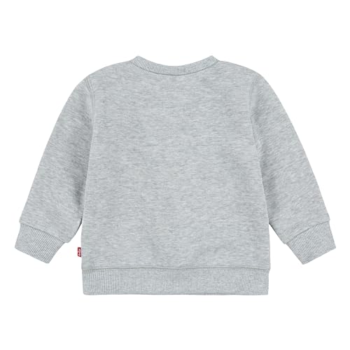 Levi’s Kids Batwing crewneck sweatshirt Baby Jungen Grey Heather 3 Monate