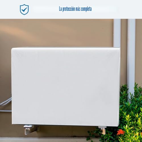 Miniatura 7 de Dirkfigge Funda De Aire Acondicionado De Exterior Universal Funda Aire Acondicionado Exterior Tapa Del Aire Acondicionado Telas Impermeable, Anti-Nieve A Prueba De Sol Antiincrustante