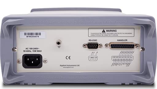 Digital LCR Meter Tester Gauge Desktop LCR Meter with Accuracy 0.05% Measurement Frequency 50Hz to 200kHz Resolution 0.001Hz Source Resistance 30Ω 50Ω 100Ω Display Reader 6 Digits