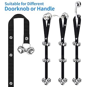 Canine Doorbells Pet Bell for Door Potty Coaching, Adjustable Door Bells for Canine Puppies Poochie Doggie to Ring to Go Outdoors, Hanging Bells for Doorknob/Deal with (1-Pack) Canine Doorbells Pet Bell for Door Potty Coaching, Adjustable Door Bells for Canine Puppies Poochie Doggie to Ring to Go Outdoors, Hanging Bells for Doorknob/Deal with (1-Pack)