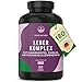 Produktbild Leber Komplex mit Mariendistel, Artischocke, Löwenzahn & Cholin  180 Kapseln  mit 480mg Silymarin  Unterstützt die Leber durch Cholin*  Mit pflanzlichen Bitterstoffen  Vegan  TRUE NATURE®