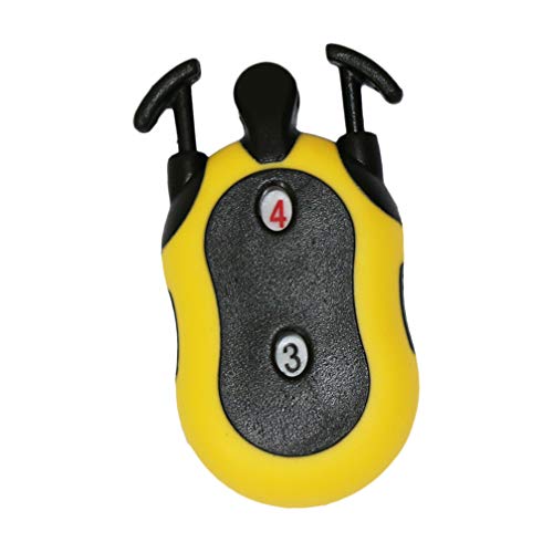 LIOOBO Mini Golf Score Counter Golf Count Tool for Outdoor Sports Golf Accessories (cor aleatória)