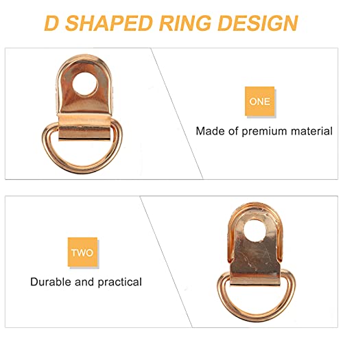 Ciieeo 30 set di ganci in metallo per lacci per