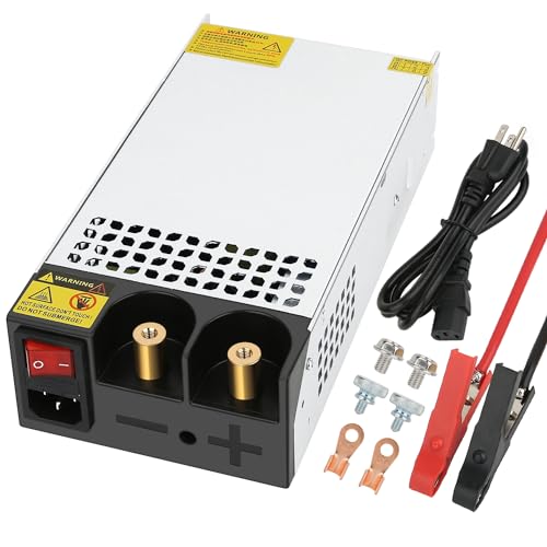 New Version 12V 1000W AC to DC Converter, DC Power Supply Switch Adjustable Switch Transformer for LED Strip, LCD Monitor, CCTV, 3D Printer, Computer Project, Radio and Car Stereo Max Current 83.4A