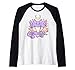 Kawaii Chien 3 Tête Mignon Pastel Goth Chien effrayant goth Manche Raglan
