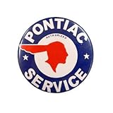 ビッグ缶バッチ PONTIAC ポンティアック アメリカ雑貨 アメリカン雑貨