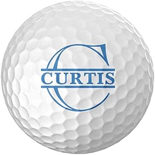 Personalized Name & Initial Golf Balls - Customize The Name and Initial (12 Balls)
