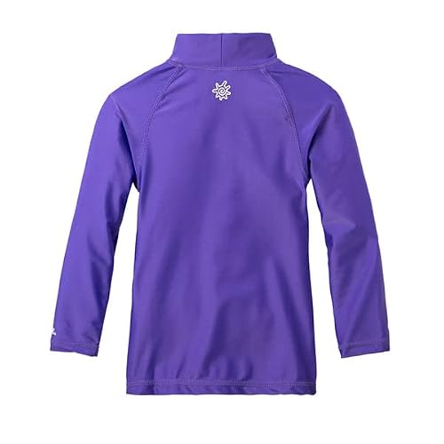 Uv Skinz Upf50+ Girls Long Sleeve Sun & Swim Shirts-Purple-8 #TOP1