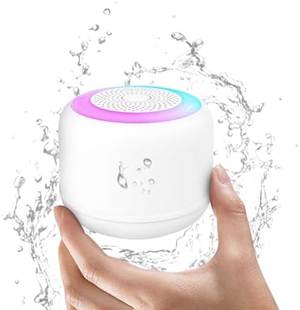 Bluetooth スピーカー【2026光るスピーカー＆RGBライト】ブルートゥーススピーカー 防水 小型 ワイヤレスすぴーかー お風呂 通話マイク ミニ ポータブル スマホ 車/キャンプ/屋外 Android/iPhone対応