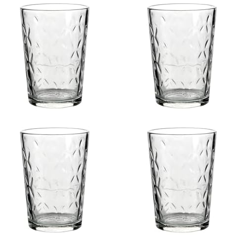 Urban Living Amsterdam 200ml Glass Tumblers Set Cover