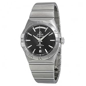 Omega Constellation Day Date Automatic Black Dial