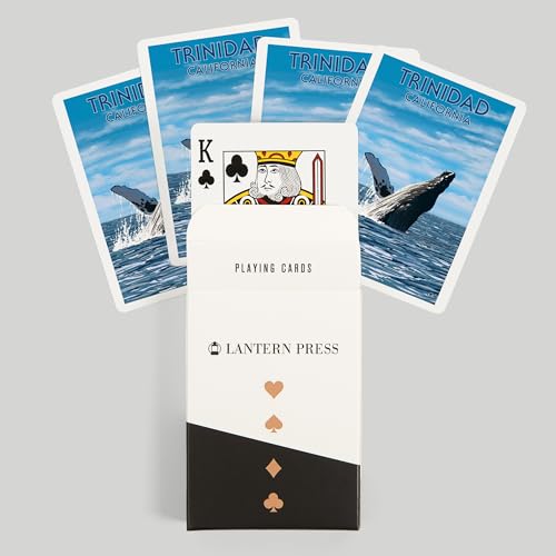 Lantern Press Baraja de Poker 52 Cartas Humpback Whale miniatura 6