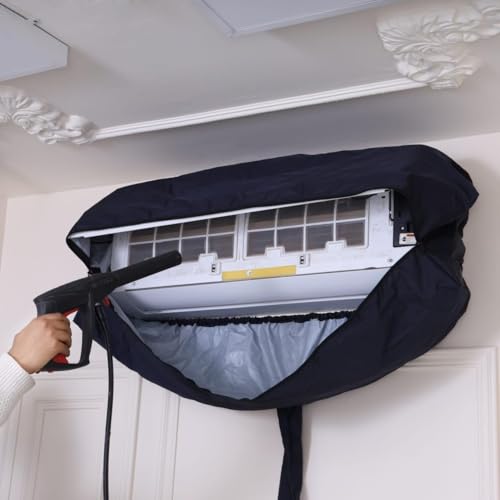 Image of SELENO AC Service Cleaning Washing Cover for 1 Ton & 1.5 Ton Split AC Indoor Unit | Easy Fit for Home & Professional Use (Waterproof)