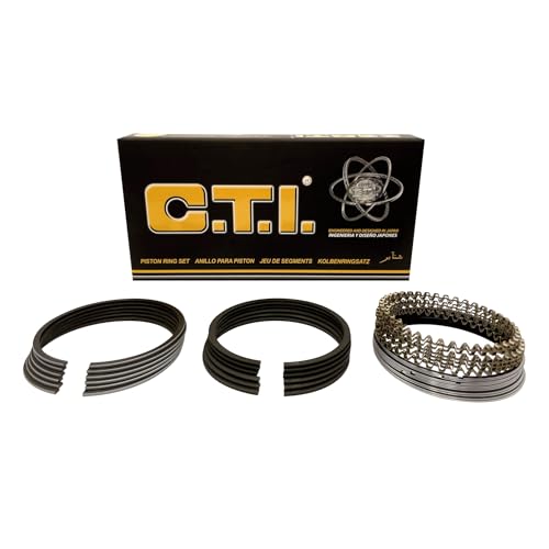 C.T.I. Piston Rings 32-094-01 Compatible With 2004-2017 Buick/Cadillac/Chevrolet/GMC/Pontiac/Saturn/Suzuki: Enclave, Lacrosse, CTS, Malibu, Acadia, G6, Vue, X-L7 3.6L (3. 030 (+.75mm))