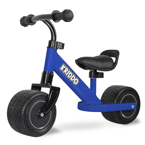 KRIDDO Baby Balance Bike Mini Cruiser Design with Wide PU Wheels ...