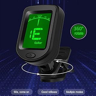 Guangcailun Accordeur de guitare Accessoire d’instrument Équipements audio à clipser Tuners - Les Beatles, Paul McCartney, John Lennon, RIngo Starr, George Harrison Guangcailun Accordeur de guitare Accessoire d'instrument Équipements audio à clipser Tuners – Image 5