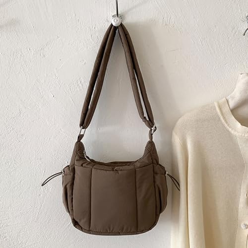 Sac à bandoulière matelassé grand format pour ne plus manquer d'espace