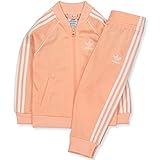 adidas jogginganzug damen schwarz pink Unisex Adidas Trainingsanzug adidas Unisex Baby Sst Tracksuit Trainingsanzug, Glow Pink/White, 2 Jahre EU