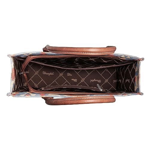Image of Wrangler Tote Bag for Women Western Purse and Aztec Satchel Handbag
