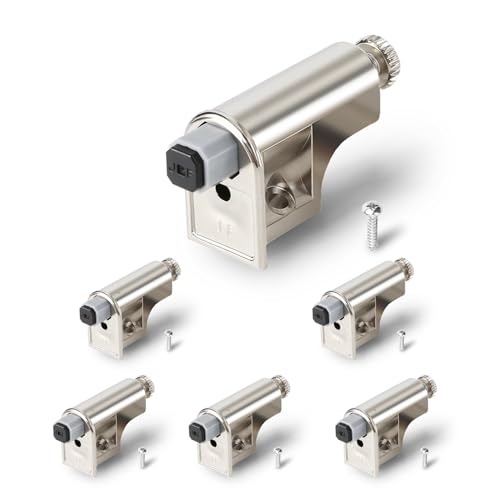 5 Pcs Soft Close Damper for Cabinet Doors-Wardrobe Doors,Adjustable Hydraulic Buffer,Noise Reduction & Smooth Closure,Universal Fit for Kitchen, Bathroom & Furniture(Includes Matching Screws)