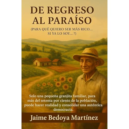 De Regreso Al Paraíso Audiolibro Por Jaime Bedoya Martinez arte de portada