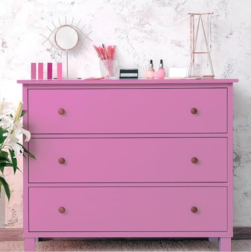 Image of DEEMUS Pink Matte Peel & Stick Self Adhesive Waterproof Sticker for Living Room, Bedroom Office,Almirah, Floor, Tabletop, Wall, Fridge,& Renovation Projects (2 x 25 Feet)