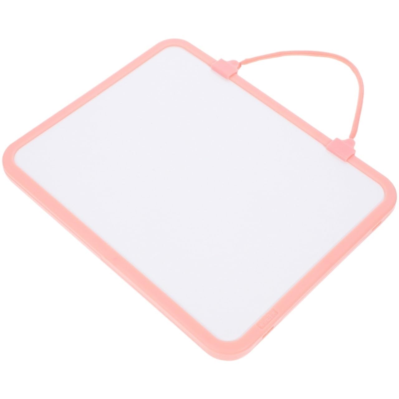 Whiteboard Für Die Wand Wandmontiertes Whiteboard, trocken abwischbare Tafel, kleiner trocken abwischbarer Notizblock, Kühlschrank, Cartoon-Whiteboards(Pink)