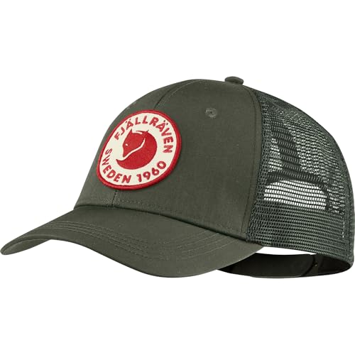 Fjällräven Unisex 1960 Logo Långtradarkeps, Deep Forest, L/XL