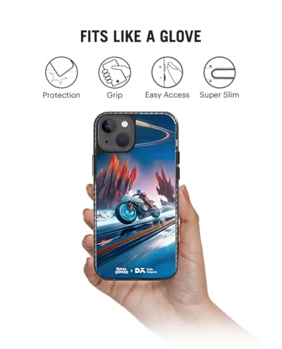 Image of DailyObjects Polar Drift Stride 2.0 Magnetic Case Cover Compatible with iPhone 15 | Wireless Charging Slim Back Cover | 2 Layer Edge Protection & Shockproof