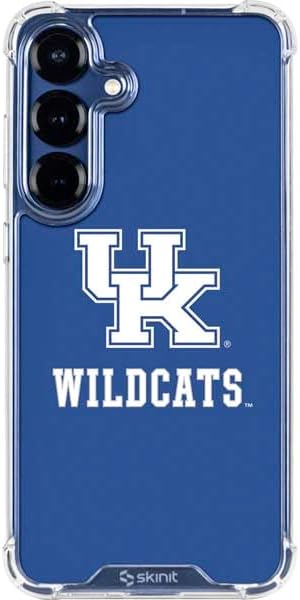 Skinit Clear Phone Case Compatible with Galaxy S25 - Officially Licensed University of Kentucky Wildcats Design