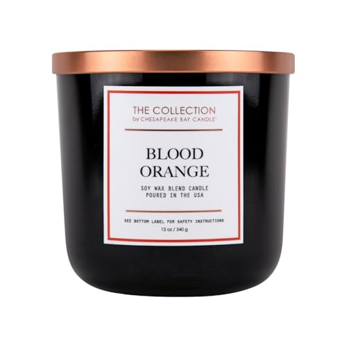 Chesapeake Bay Candle TA35216 Candle The Collection Two-Wick Scented Candle, Blood Orange