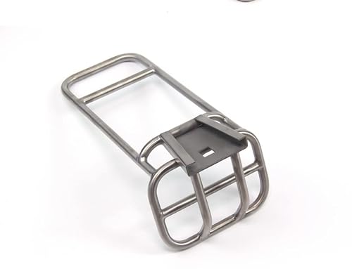 London Craftwork Titanium Front Rack for Brompton Bikes