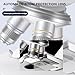 Compound Microscope with Electronic Eyepiece,40x-2000x Magnification,1920 * 1080 Resolution,LED up and Down Lighting,Suitable for School Laboratory Family Education