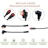 2 Pack 24.9ft/7.6m Power Charging Cable for Blink Outdoor 4(4th Gen)&Outdoor/Indoor (3rd Gen)&Blink XT2/XT,Weatherproof Extender Cable with Extra Type C and Micro USB Charging Connector Continuously - Image 4