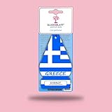 griechische fussball liga live stream einzigartiges Design GLÜCKSBLATT premium Autoparfüm Duft Flag Greece Flagge Griechenland