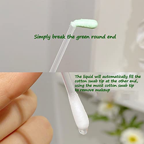 Bâtonnets de coton pour le démaquillage évitant les bavures de mascara grâce à la vitamine E