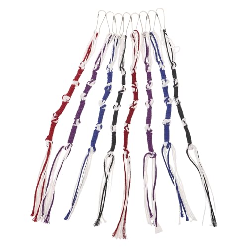 Tzitzit tradicionales morados DECORNIJIA complemento de 8 piezas para regalar en Shabat 2