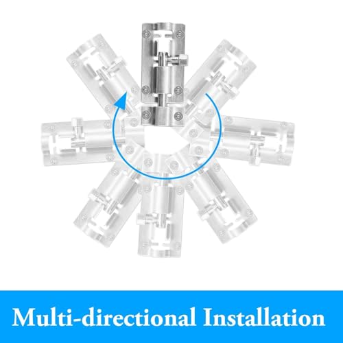 2 Pack Stainless Steel Sliding Bolt Latch Lock, 2 Inch (Silver)， Door Bolts Lock Latch,Resistant Small Plate Latches for Securing Internal Doors for Bedrooms, Bathrooms, Cupboards and Storage Units, - Image 3