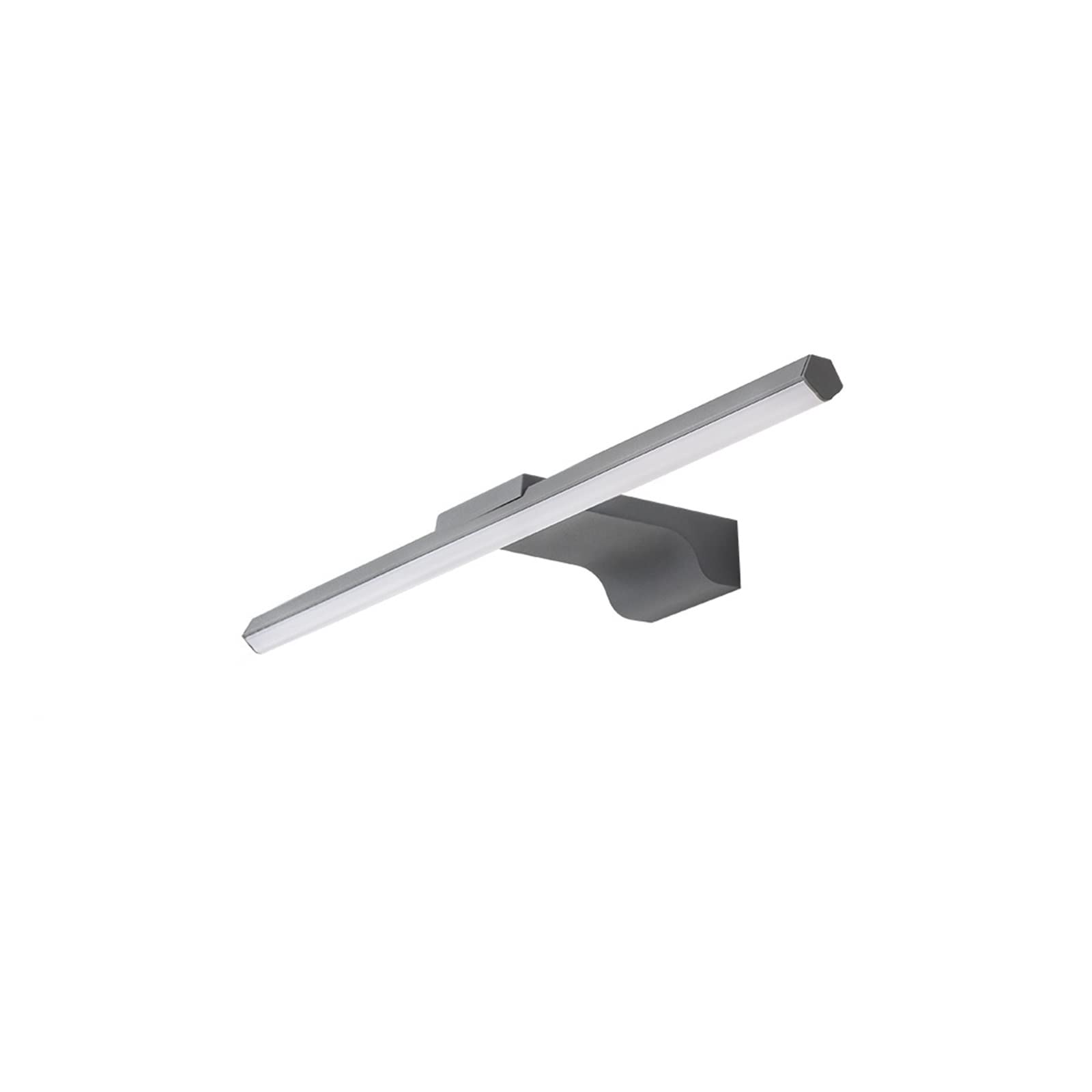 KXEcoLife Picture Lights for Wall, Modern Led Wall Light for Home Bathroom Lamps Vanity Black White Dimmable Sconce Lamp Indoor Lighting Fixture Home, Hotel(5500-7000K,Gray 560mm)