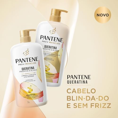 Pantene PRO-V Miracles Shampoo Queratina 1L