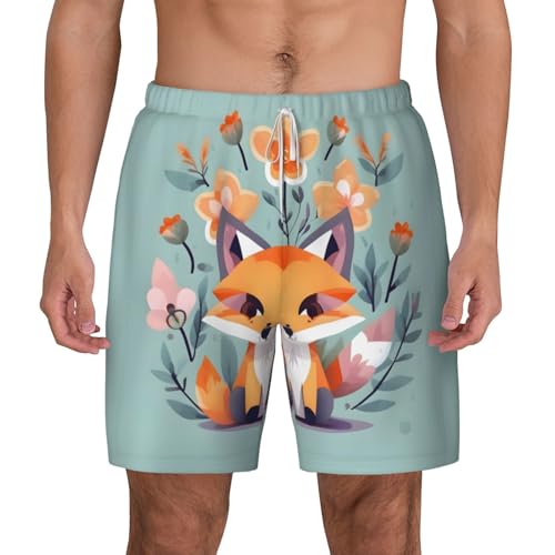 Short de bain renard pour homme maillot de plage respirant léger
