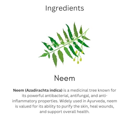 Image of Khadi Neem Handmade Bathing Soap Bar 125g (Pack of 2) | Natural & Herbal | Deep Cleansing for Glowing Skin | Removes Dirt & Excess Oil | For Itchy, Red, & Irritated Skin | All Skin Types