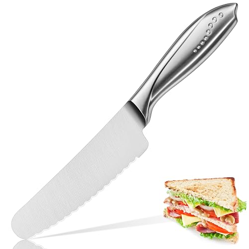 WELLSTAR 6 Inch Serrated Sandwich Knife
