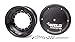 WELD RACING Wheel, Direct Mount, 15 x 9 in, 4.000 in Backspace, 5 x 9.75 in Bolt Pattern, Aluminum, Black Anodize, Each