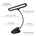 Vshinic Music Stand Light,Clip On Piano Lights 9 LED Orchestra Light Book Lamp Musician Lamp,Fully Adjustable No Flicker for Piano, Orchestra,Book Reading, Mixing Table, DJ, Craft Work