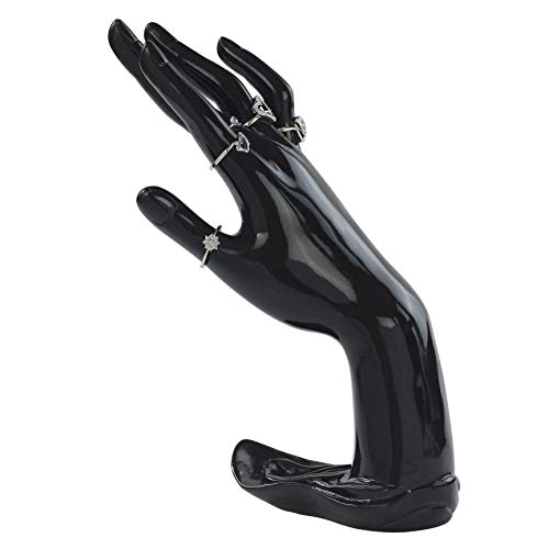 BOCAR Mannequin Main Ok Gesture Support de présentation pour bagues Style 2 Noir Cover