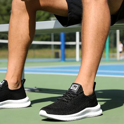 Image of Men's Running Shoes Ultra Lightweight Breathable Comfortable Walking Shoes Casual Fashion Sneakers Mesh Workout Shoes