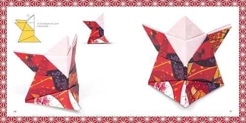 Origami Tradizionali Giapponesi. Strappa E Piega Xxl. Ediz. Illustrata - 7