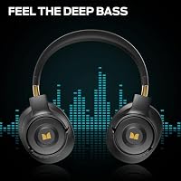Monster Persona SE ANC Active Noise Cancelling Headphones, Over Ear Bluetooth Headphones Wireless, 60H Playtime, HiFi Stereo Audio, Deep Bass, Built-in Mic, Memory Foam Ear Cups for Home (Black) — image 7