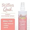 Aleene's 15581 Stiffen-Quick Fabric Stiffening Spray 8oz,Original Version, Packaging may vary